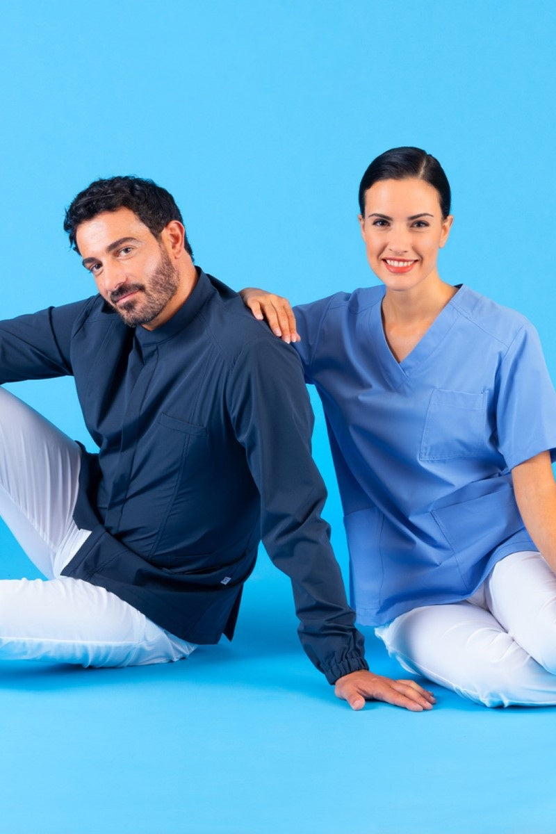 Casacca uomo microstretch zip 3-Pockets Luca