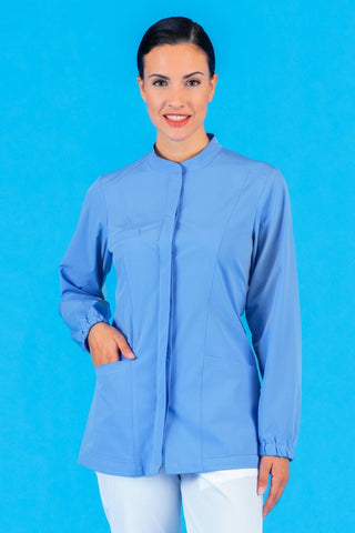 Casacca donna microstretch collo coreana 4-Pockets Lia