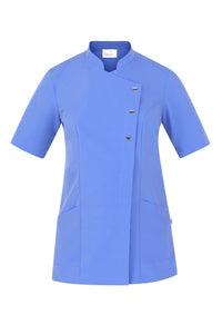 Casacca donna microstretch collo coreana 2-Pockets Greta