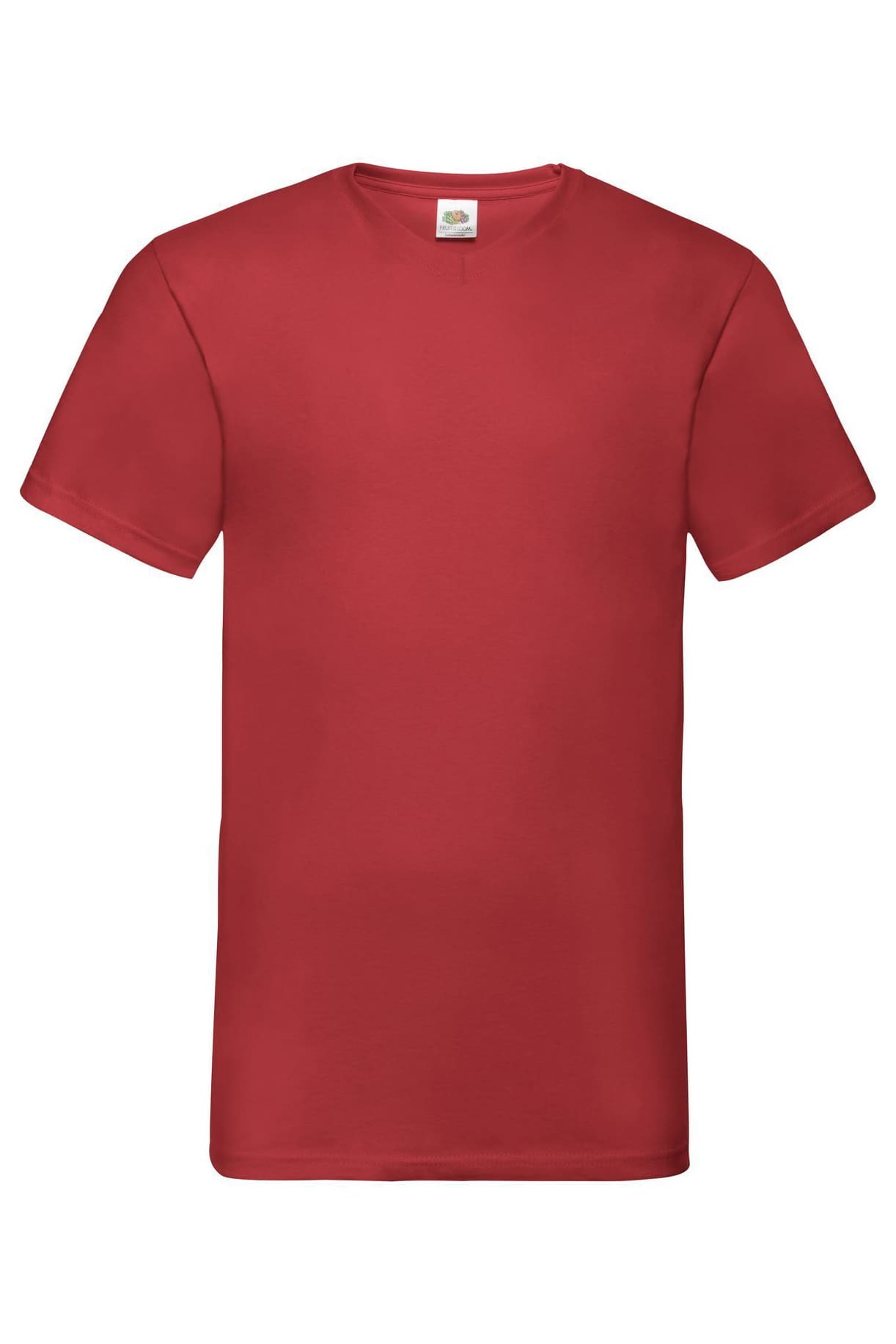 T-Shirt Fruit of the Loom Valueweight scollo a V 165 gr.