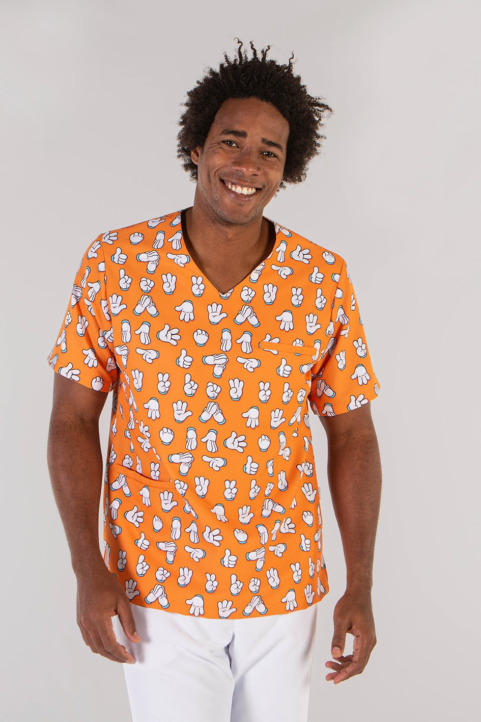 Casacca unisex microfibra fantasia 3-Pockets Ada