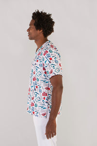 Casacca unisex microfibra fantasia 3-Pockets Ada