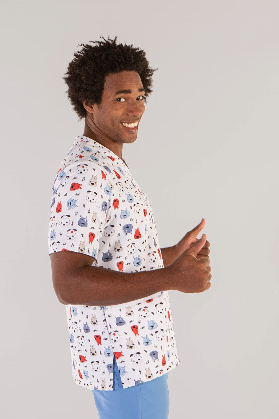 Casacca unisex microfibra fantasia 3-Pockets Ada