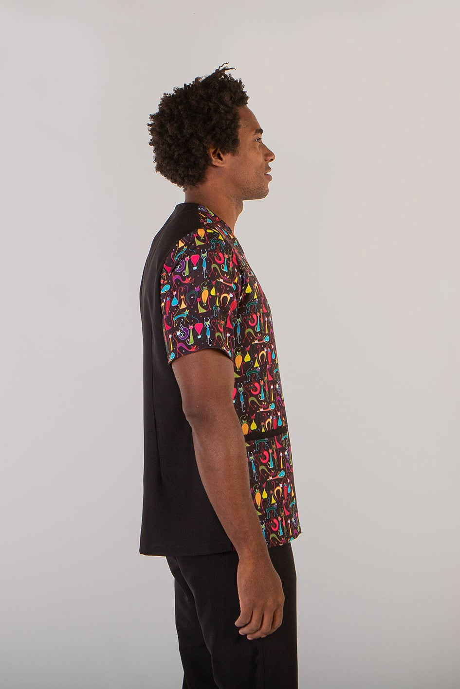 Casacca unisex microfibra fantasia 3-Pockets Ada