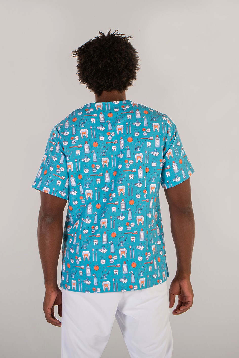 Casacca unisex microfibra fantasia 3-Pockets Ada