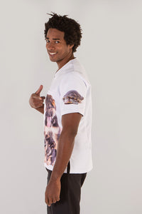 Casacca unisex microfibra fantasia 3-Pockets Ada