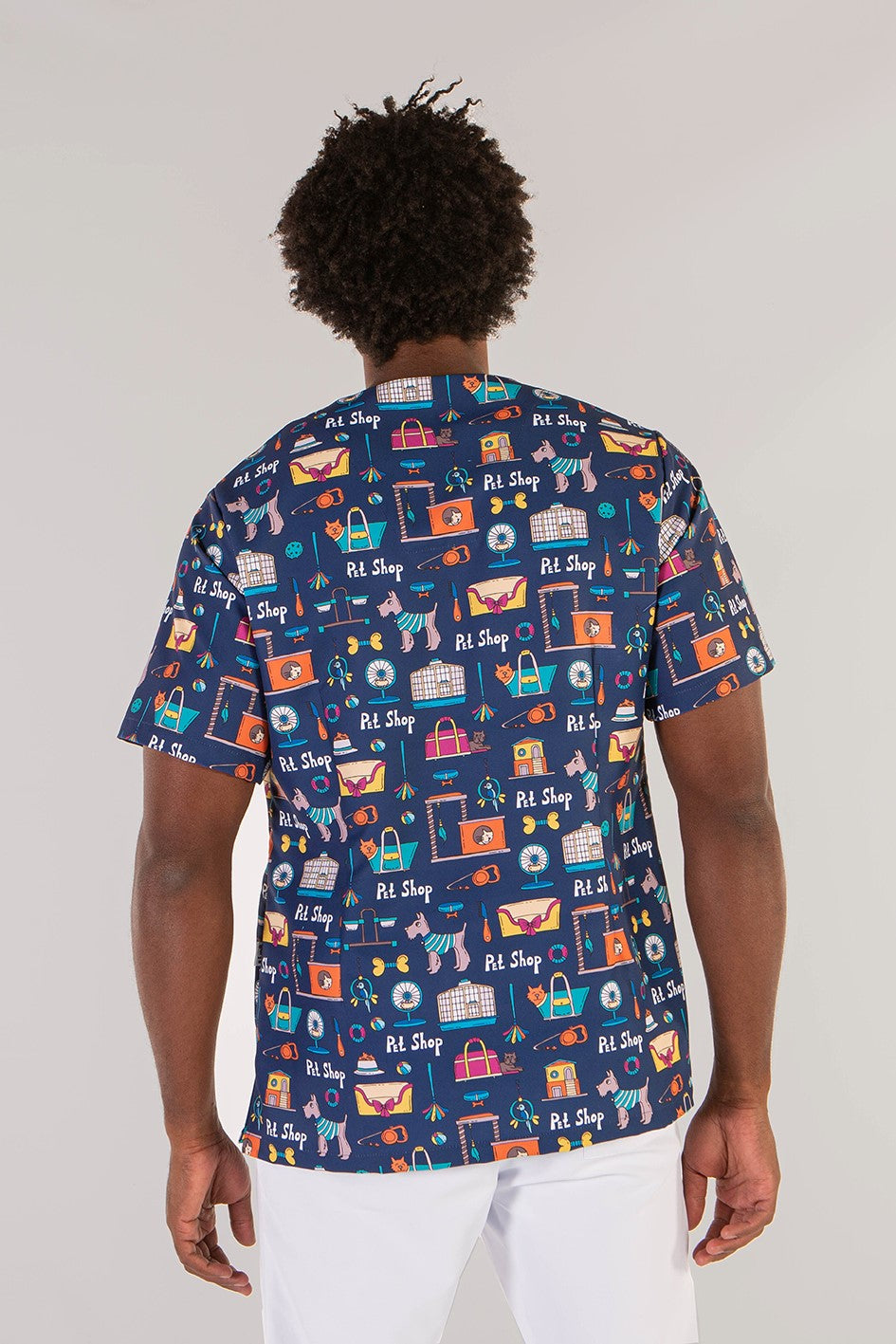 Casacca unisex microfibra fantasia 3-Pockets Ada