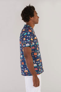 Casacca unisex microfibra fantasia 3-Pockets Ada