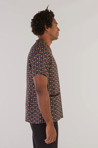 Casacca unisex microfibra fantasia 3-Pockets Ada