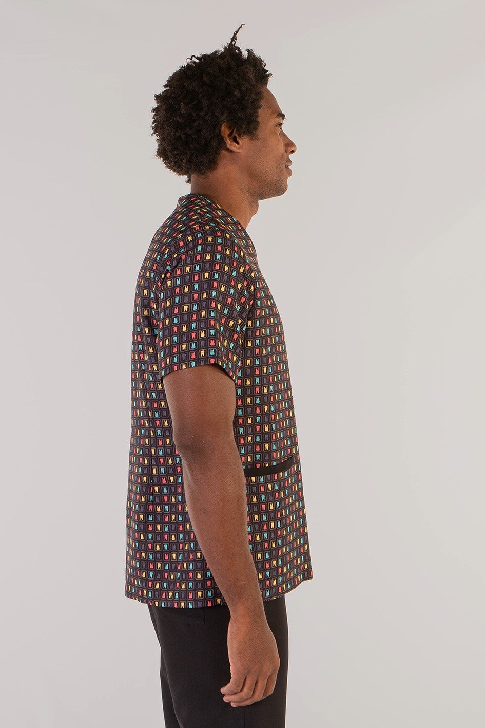 Casacca unisex microfibra fantasia 3-Pockets Ada