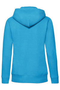 Felpa donna Fruit of the Loom con cappuccio e zip intera 280 gr