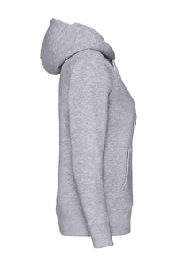 Felpa donna Fruit of the Loom con cappuccio e zip intera 280 gr