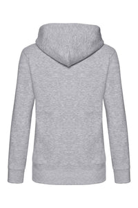 Felpa donna Fruit of the Loom con cappuccio e zip intera 280 gr