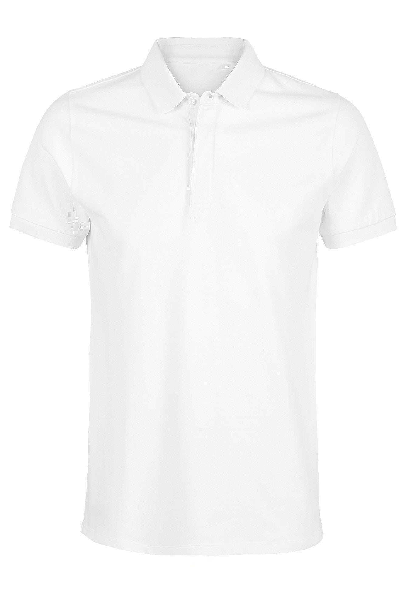 Polo uomo cotone abbottonatura nascosta Owen 215 gr