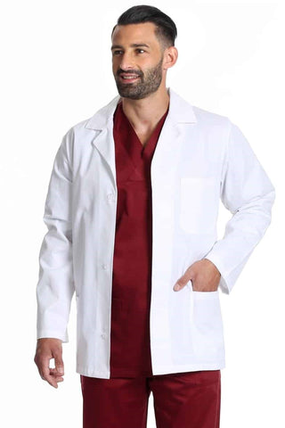 Camice medico corto cotton 3-Pockets