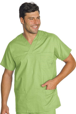 Casacca unisex mistocotone Isacco Color Collo a V - 2