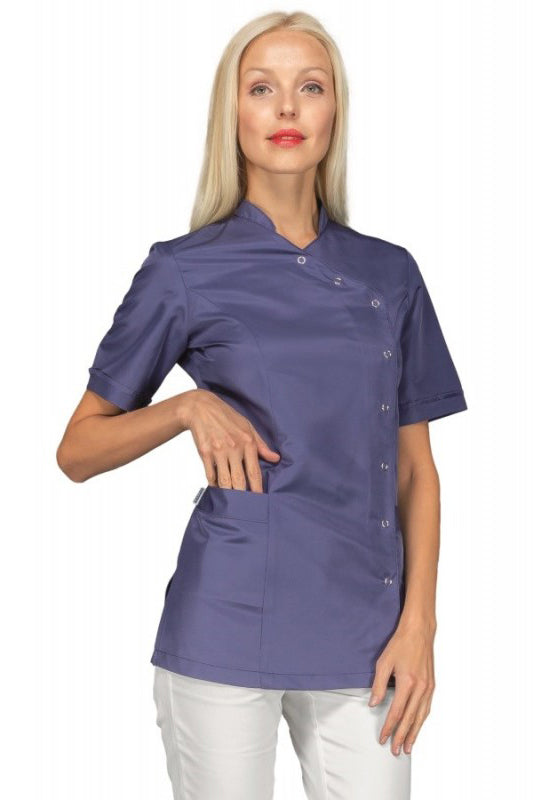 Isacco Divisa Infermieri Con Bottoni Camice Aut Pol/cot Bianco