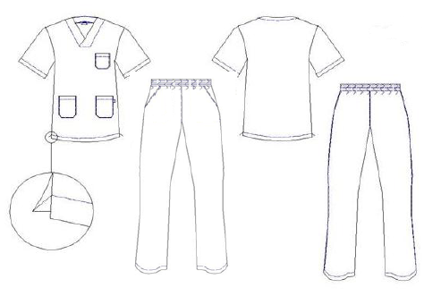 Completo unisex misto cotone