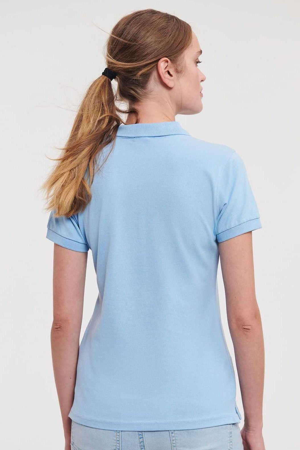 Polo donna cotone elasticizzato Stretch 210 gr