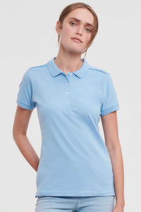 Polo donna cotone elasticizzato Stretch 210 gr
