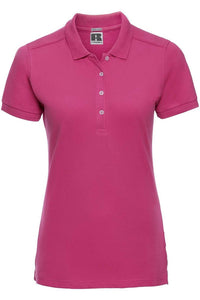Polo donna cotone elasticizzato Stretch 210 gr