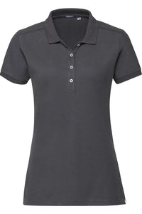 Polo donna cotone elasticizzato Stretch 210 gr