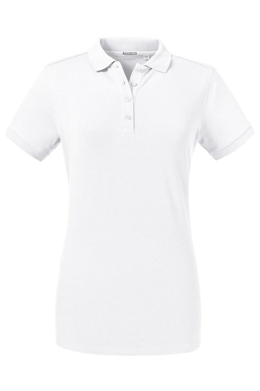 Polo donna cotone pique Tailored Stretch 210 gr