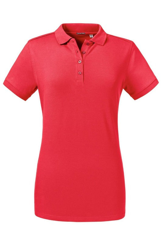 Polo donna cotone pique Tailored Stretch 210 gr