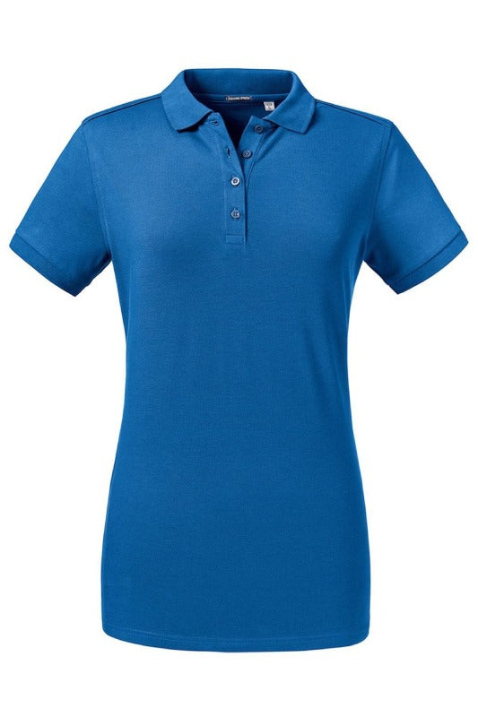 Polo donna cotone pique Tailored Stretch 210 gr
