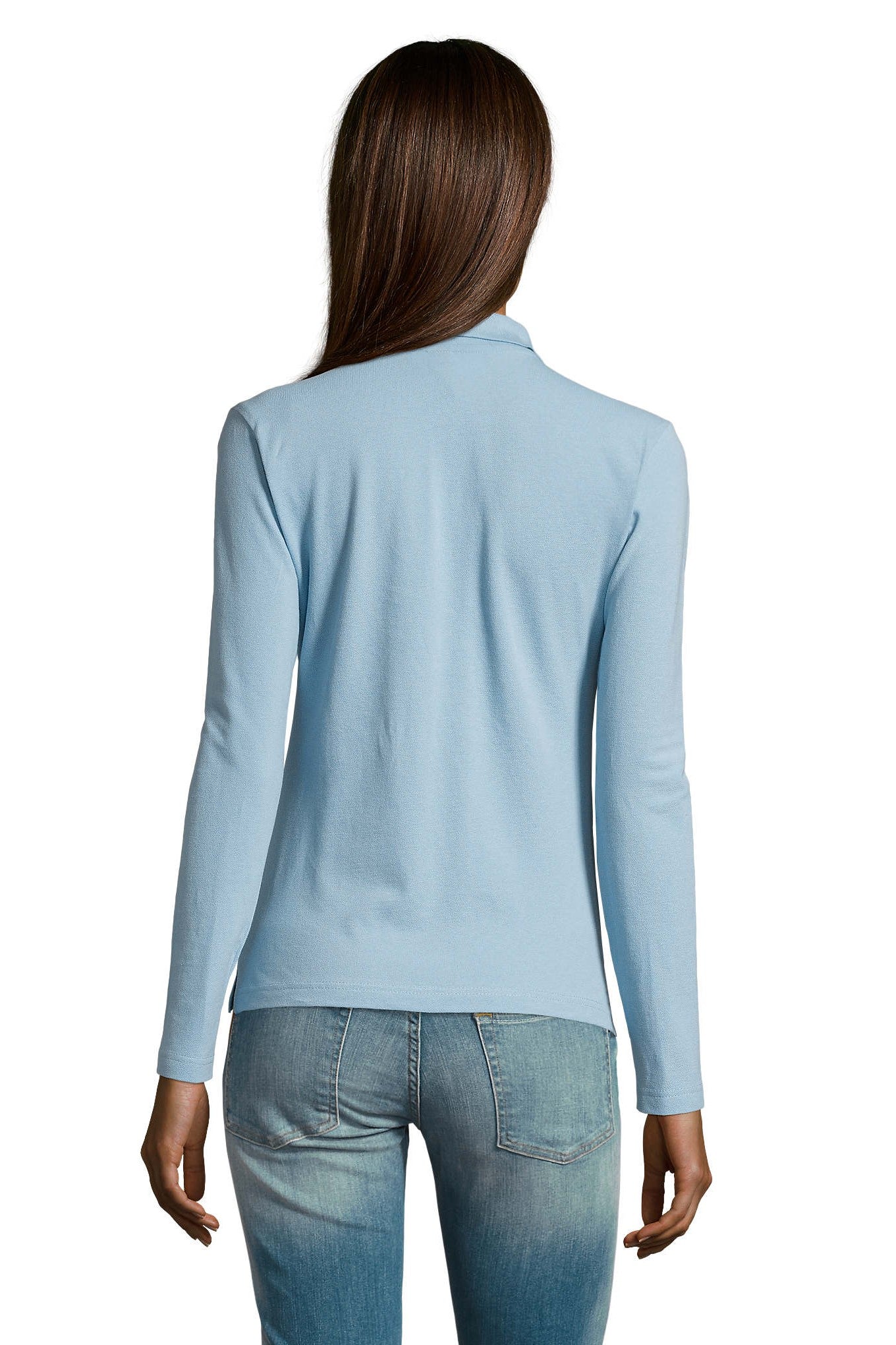 Polo donna cotone Podium 210 gr