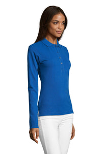 Polo donna cotone Podium 210 gr