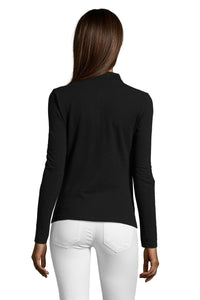 Polo donna cotone Podium 210 gr