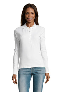 Polo donna cotone Podium 210 gr
