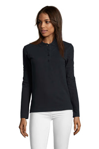 Polo donna cotone Podium 210 gr