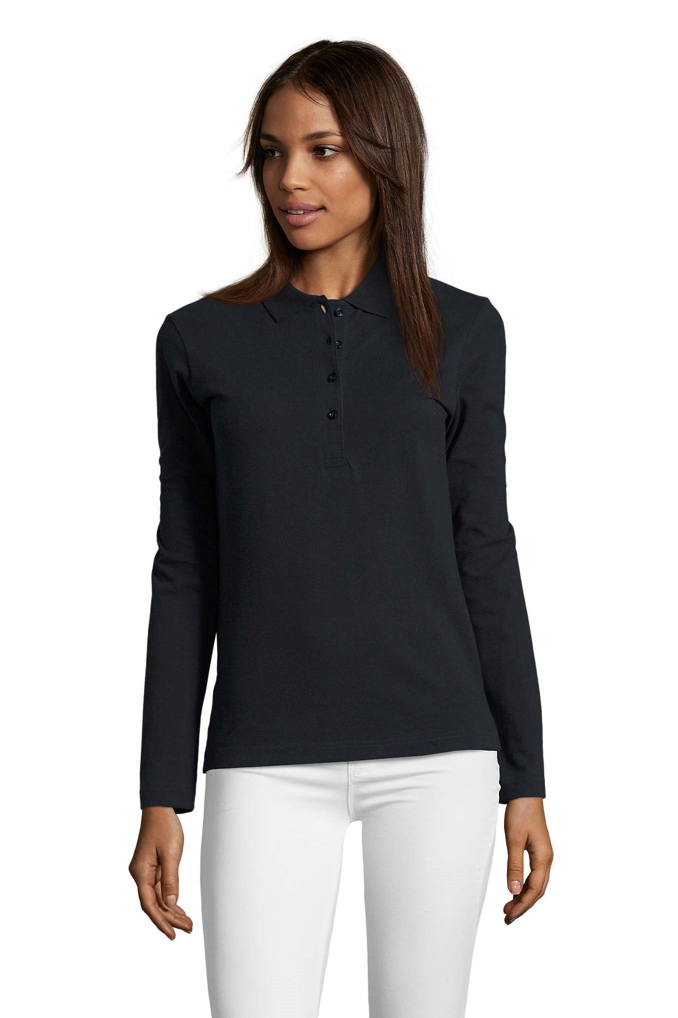 Polo donna cotone Podium 210 gr