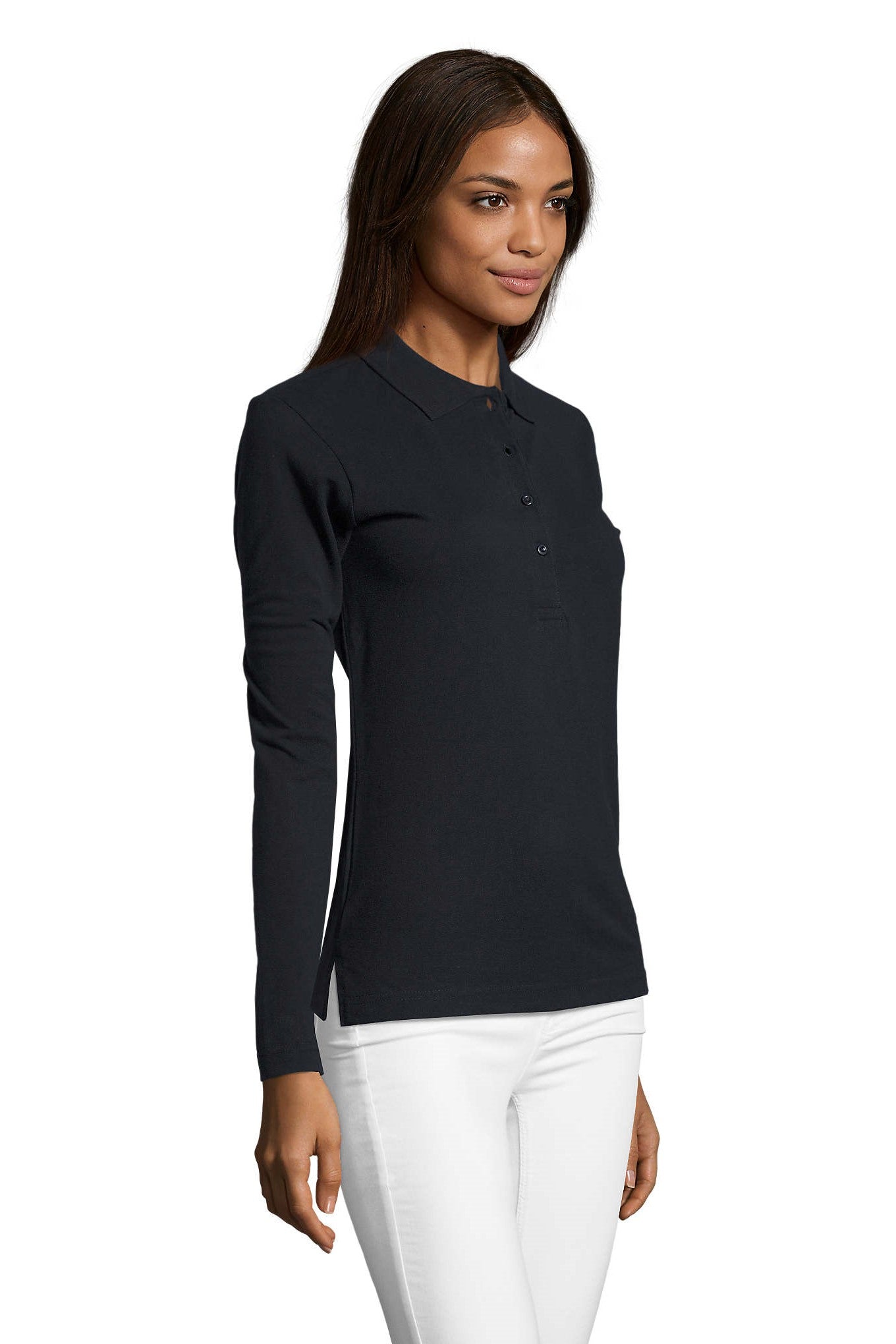 Polo donna cotone Podium 210 gr