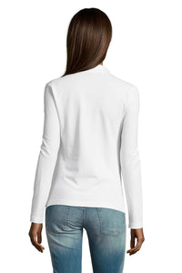 Polo donna cotone Podium 210 gr