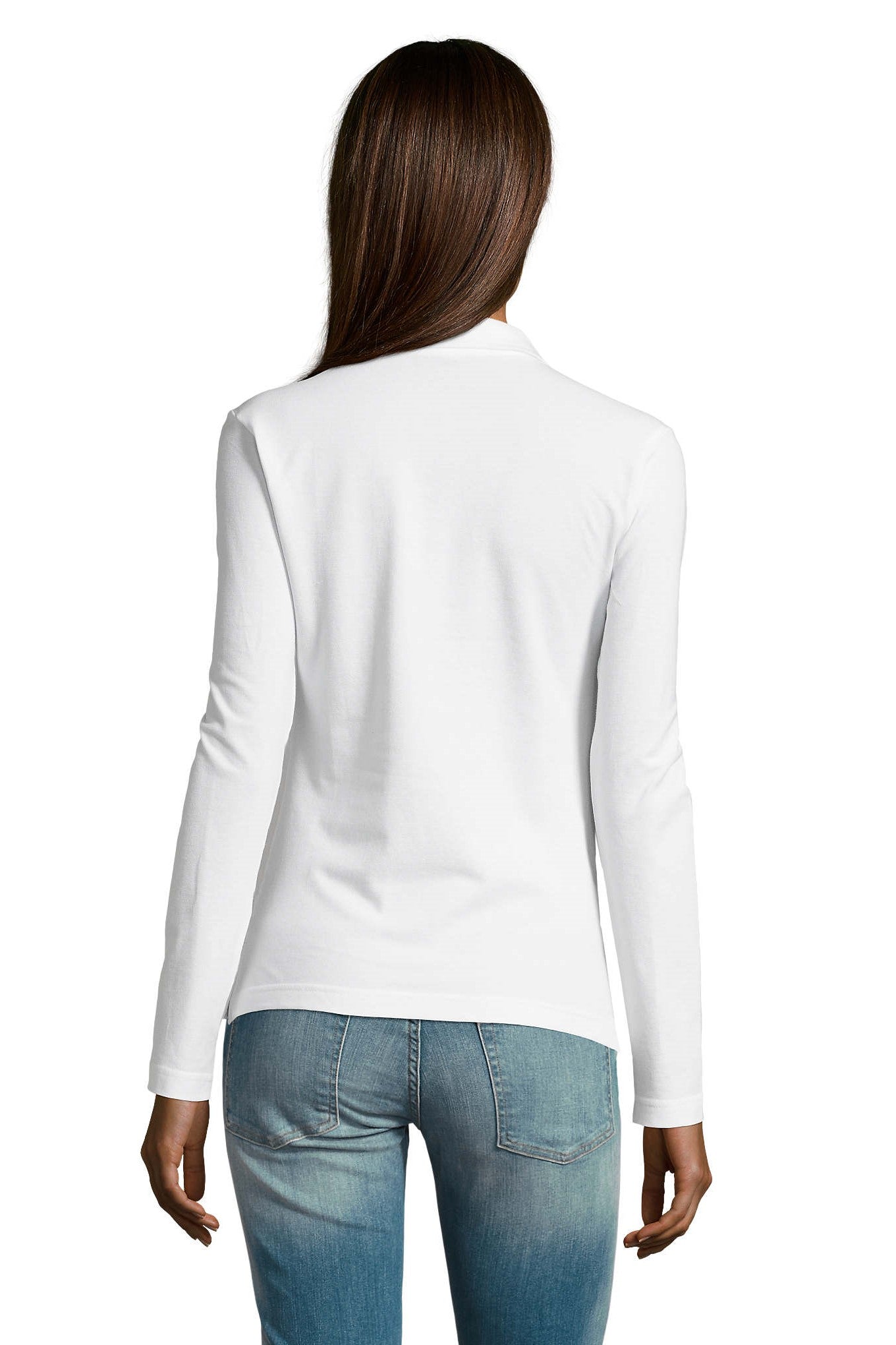 Polo donna cotone Podium 210 gr