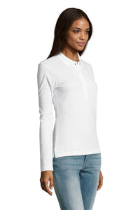 Polo donna cotone Podium 210 gr