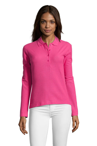 Polo donna cotone Podium 210 gr