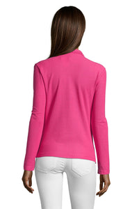 Polo donna cotone Podium 210 gr