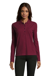 Polo donna cotone Podium 210 gr