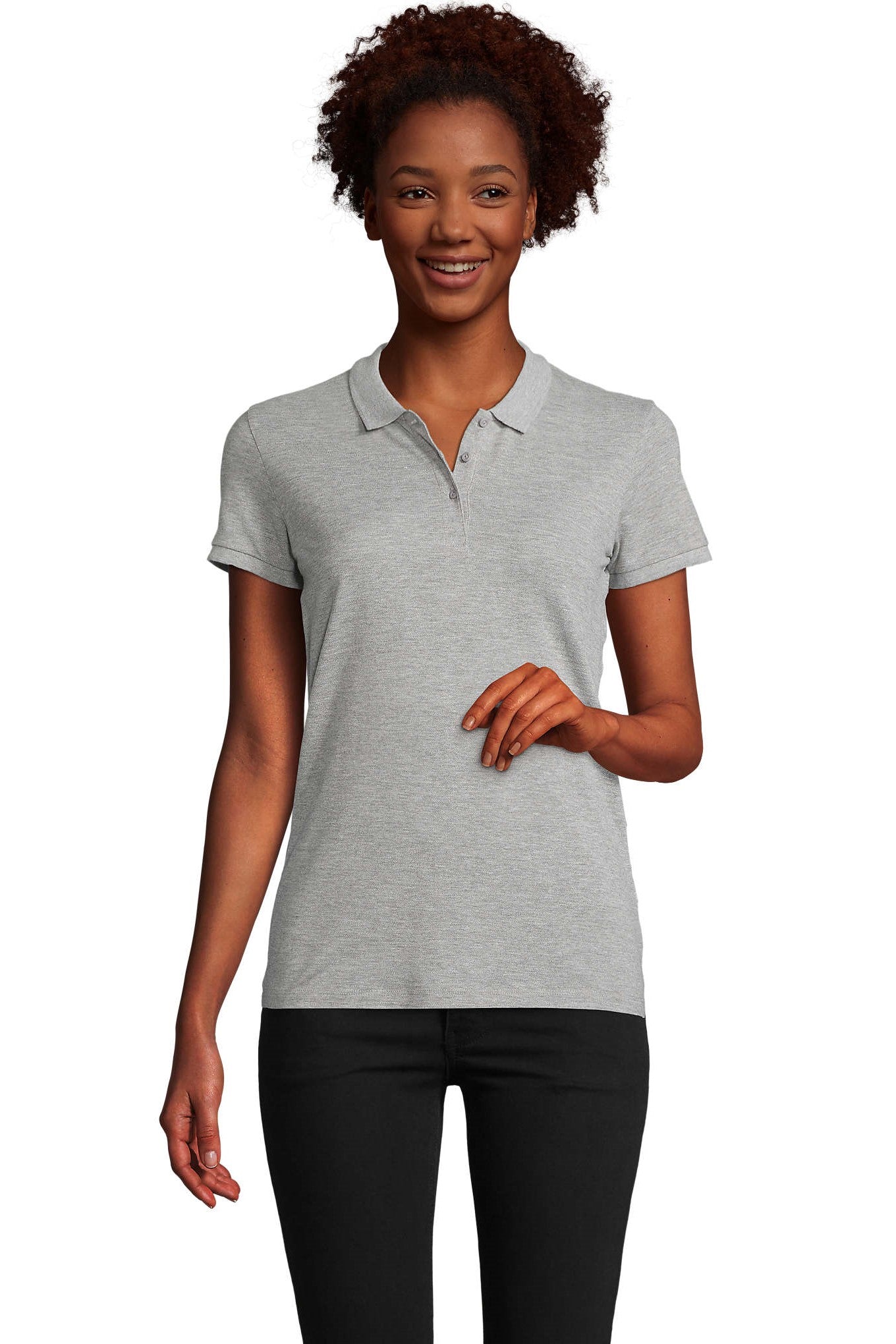 Polo donna cotone biologico Planet 170 gr