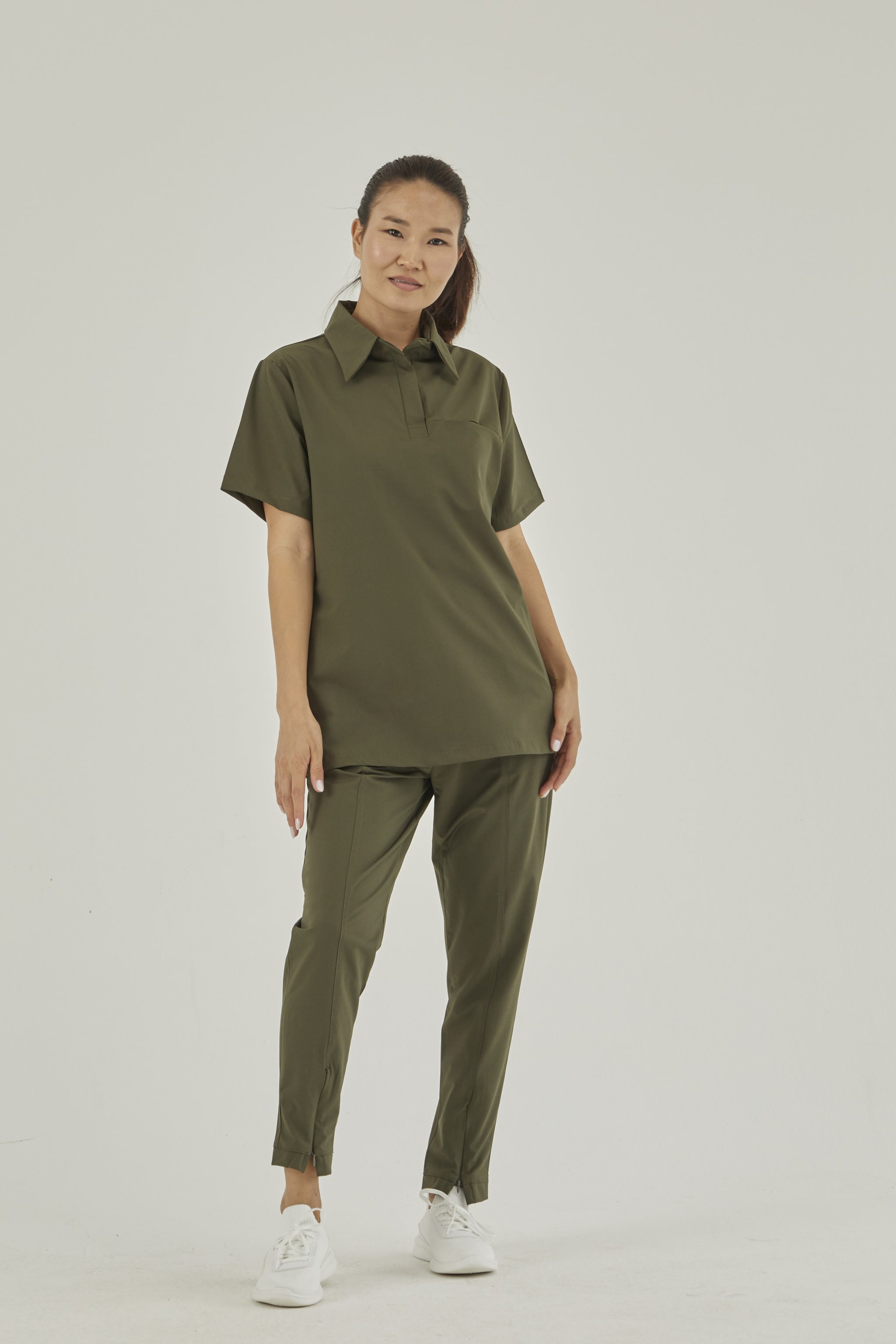 Casacca donna imperial con colletto Fortuna