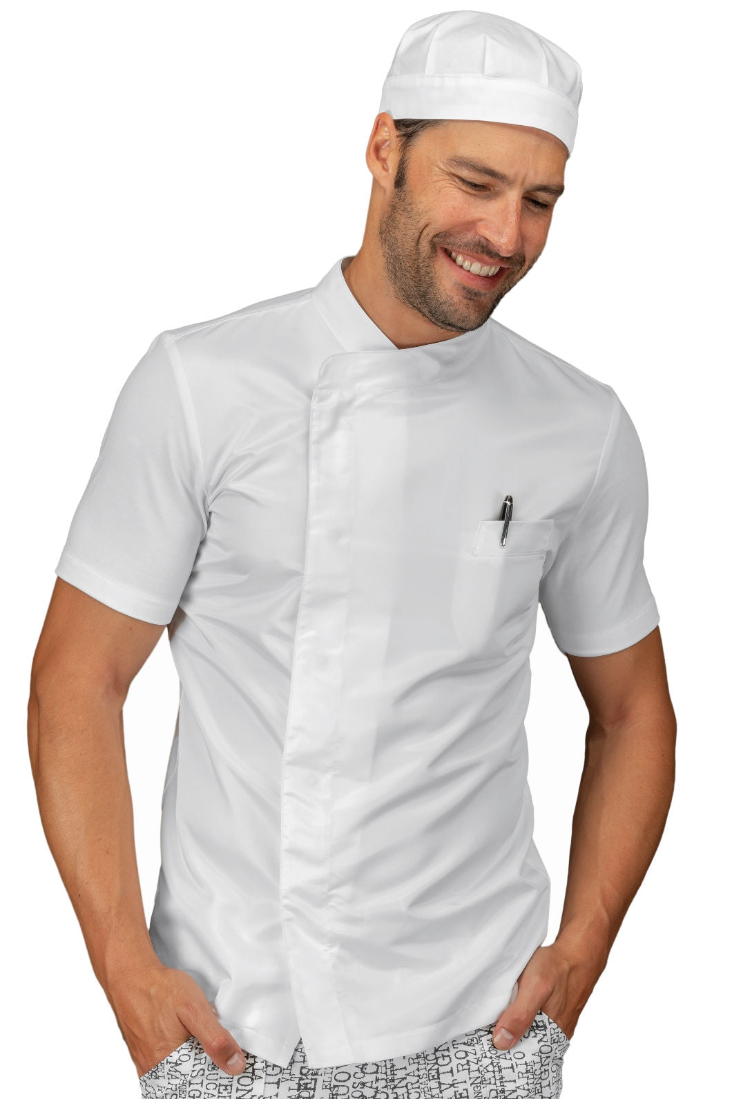 Casacca uomo microfibra 1-pocket Isacco Franklin
