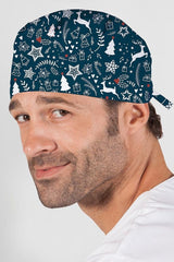 Bandana unisex microfibra fantasia con lacci