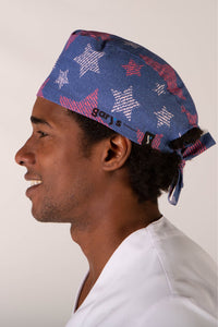 Bandana unisex microfibra fantasia con lacci