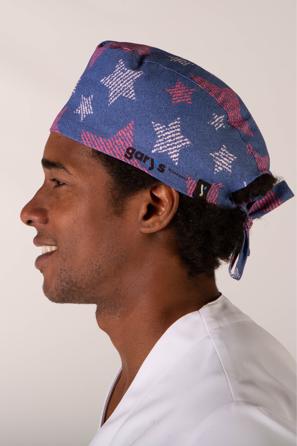 Bandana unisex microfibra fantasia con lacci
