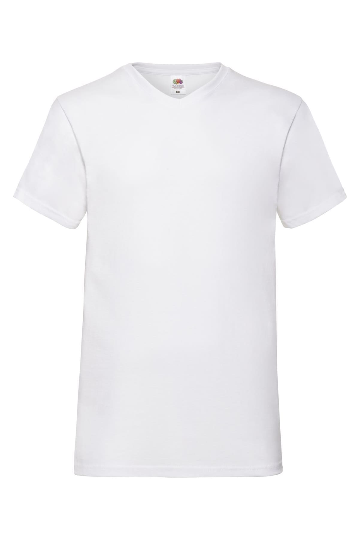 T-Shirt Fruit of the Loom Valueweight scollo a V 165 gr.