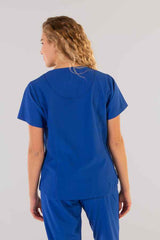 Casacca donna microstretch scollo V 3-Pockets Rosalia